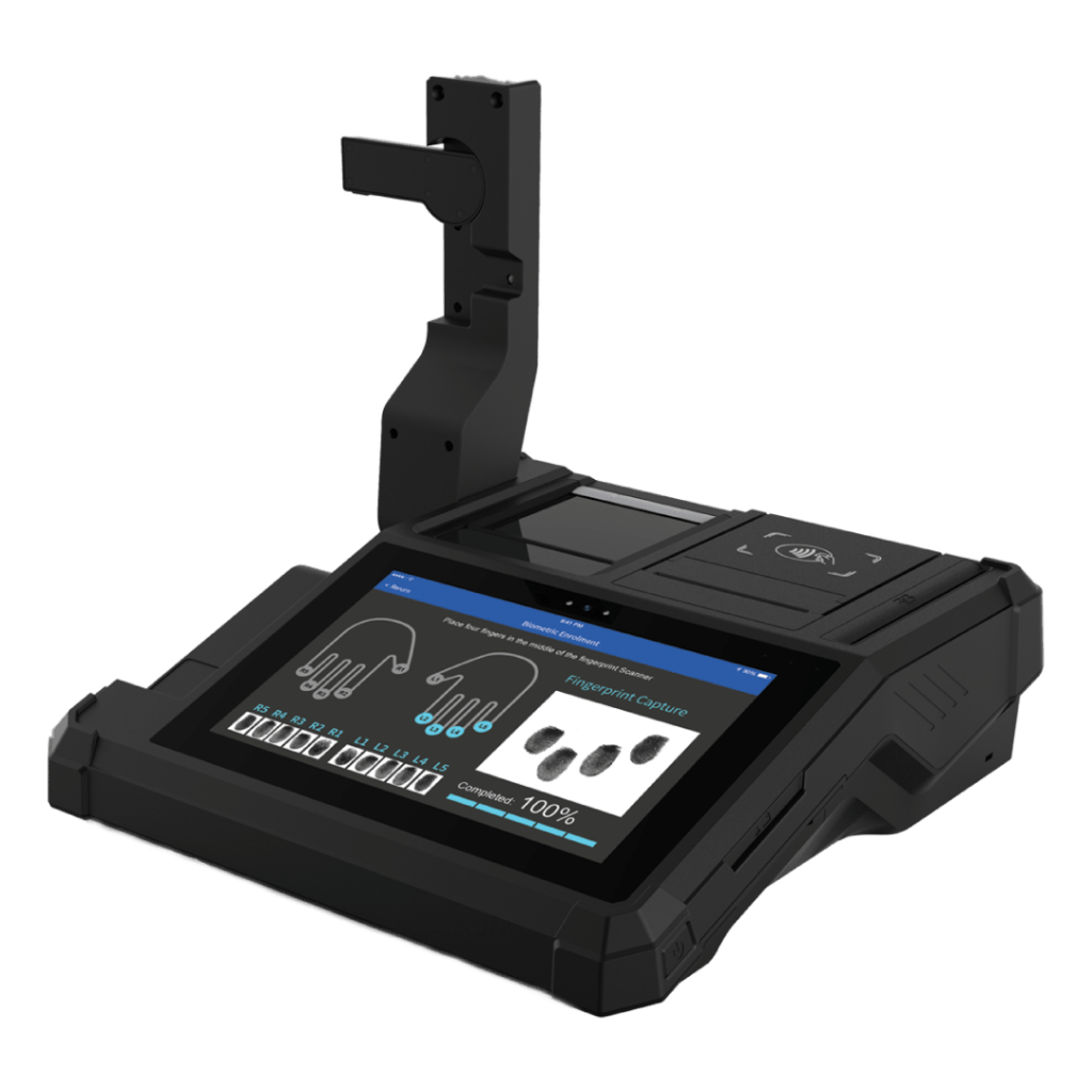 Comet 60 FAP 60 biometric enrolment terminal